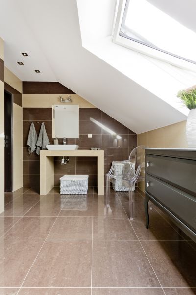 Attic Bathroom Installation in Downingtown